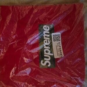 Supreme Red Camo Box Logo XL